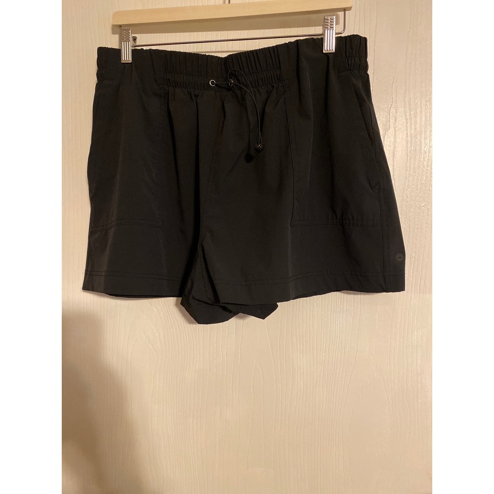 Avia Women Black Active Shorts XXL 20 High Rise Elastic Waist Pockets Gym
0594